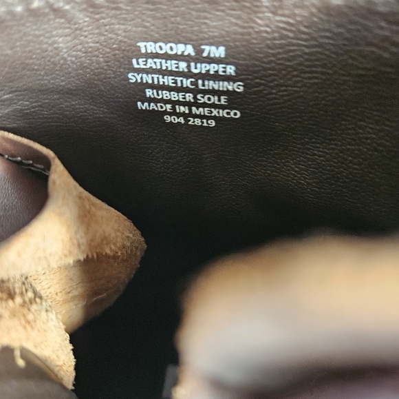 Steve Madden combat leather boots 7M - Picture 8 of 8